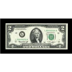 Fr. 1935-L $2 1976 Federal Reserve Note. Choice Crisp U