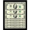 Image 1 : Fr. 2027-A* $10 1985 Federal Reserve Notes. Eight Conse