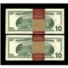 Image 2 : Fr. 2034-K* $10 1999 Federal Reserve Notes. 100 Consecu