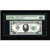 Image 1 : Fr. 2050-J $20 1928 Federal Reserve Note. PMG Gem Uncir