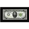 Image 1 : Fr. 2053-L $20 1928C Federal Reserve Note. Choice CU