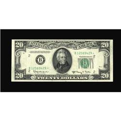 Fr. 2064-B* $20 1950E Federal Reserve Note. About Uncir