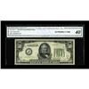 Image 1 : Fr. 2102-J* $50 1934 Federal Reserve Note. CGA Extremel