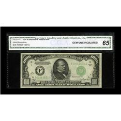 Fr. 2211-F $1000 1934 Federal Reserve Note. CGA Gem Unc