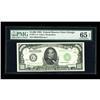 Image 1 : Fr. 2211-G $1000 1934 Federal Reserve Note. PMG Gem Unc