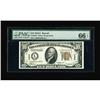 Image 1 : Fr. 2303 $10 1934A Hawaii Federal Reserve Note. PMG Gem