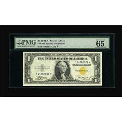 Fr. 2306 $1 1935A North Africa Silver Certificate. PMG