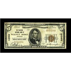 Walnut Ridge, AR - $5 1929 Ty. 1 The Planters NB Ch. #