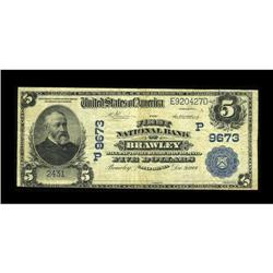 Brawley, CA - $5 1902 Plain Back Fr. 601 The First NB C