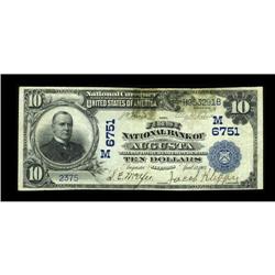 Augusta, IL - $10 1902 Date Back Fr. 616 The First NB C