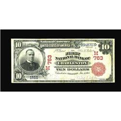 Charleston, IL - $10 1902 Red Seal Fr. 613 The First NB