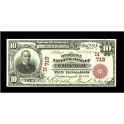 Chicago, IL - $10 1902 Red Seal Fr. 613 The Commercial