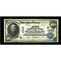 Elgin, IL - $100 1902 Date Back Fr. 689 The First NB Ch