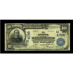 Elgin, IL - $10 1902 Date Back Fr. 620 The Elgin NB Ch.