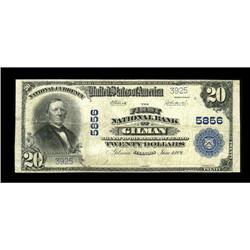 Gilman, IL - $20 1902 Plain Back Fr. 659 The First NB C