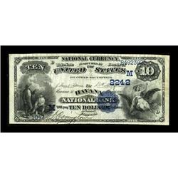 Havana, IL - $10 1882 Date Back Fr. 542 The Havana NB C