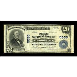 Hindsboro, IL - $20 1902 Plain Back Fr. 659 The First N
