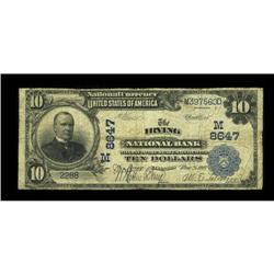 Irving, IL - $10 1902 Plain Back Fr. 626 The Irving NB