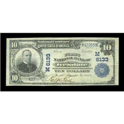 Ivesdale, IL - $10 1902 Plain Back Fr. 634 First NB Ch.