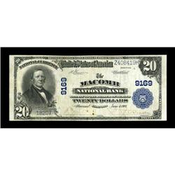 Macomb, IL - $20 1902 Plain Back Fr. 652 The Macomb NB