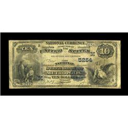 Metropolis, IL - $10 1882 Value Back Fr. 577 The Nation