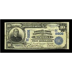 Minooka, IL - $10 1902 Plain Back Fr. 626 The Farmers''