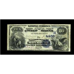 Monmouth, IL - $10 1882 Date Back Fr. 539 The NB of Mon