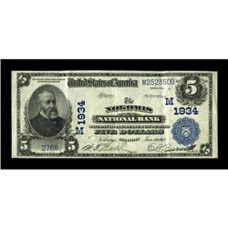 Nokomis, IL - $5 1902 Date Back Fr. 594 The Nokomis NB