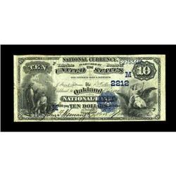 Oakland, IL - $10 1882 Date Back Fr. 542 The Oakland NB