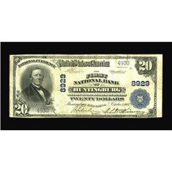 Huntingburg, IN - $20 1902 Plain Back Fr. 652 The First
