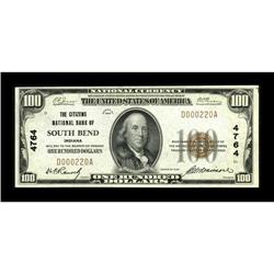South Bend, IN - $100 1929 Ty. 1 The Citizens NB Ch. #
