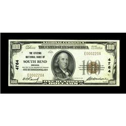 South Bend, IN - $100 1929 Ty. 1 The Citizens NB Ch. #