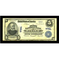 Winamac, IN - $5 1902 Plain Back Fr. 598 The First NB C