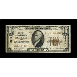Humboldt, IA - $10 1929 Ty. 2 The First NB Ch. # 13766