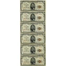 Gladstone, MI - $5 1929 Ty. 2 First NB Ch. # 14111 Uncu