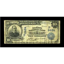 Reno, NV - $10 1902 Date Back Fr. 618 The Nixon NB Ch.