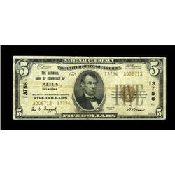 Altus, OK - $5 1929 Ty. 2 The NB of Commerce Ch. # 1375