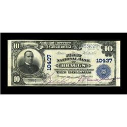 Braggs, OK - $10 1902 Plain Back Fr. 630 The First NB C