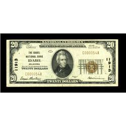 Idabel, OK - $20 1929 Ty. 1 The Idabel NB Ch. # 11913Th