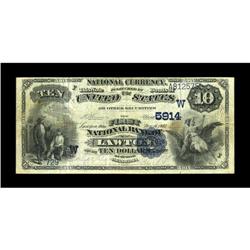 Lawton, OK - $10 1882 Date Back Fr. 546 The First NB Ch