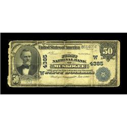 Muskogee, OK - $50 1902 Plain Back Fr. 678 The First NB