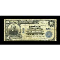 Newkirk, OK - $10 1902 Plain Back Fr. 626 The Eastman N