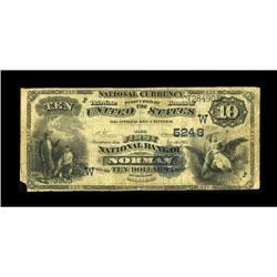 Norman, OK - $10 1882 Date Back Fr. 546 The First NB Ch