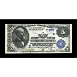 New Bloomfield, PA - $5 1882 Date Back Fr. 537 The FNB