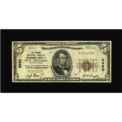 New Milford, PA - $5 1929 Ty. 1 The Grange NB of Susque