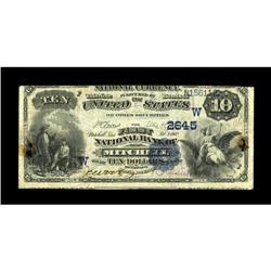 Mitchell, SD - $10 1882 Date Back Fr. 545 The First NB