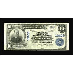 Trenton, TN - $10 1902 Plain Back Fr. 635 The Citizens