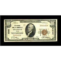 Amarillo, TX - $10 1929 Ty. 1 The NB of Commerce Ch. #