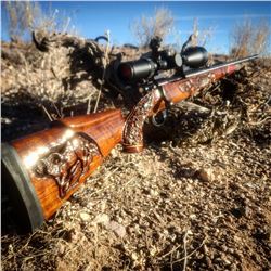 Howa 1500 in 300 Win Mag Hand Engraved by Nevada Grassie