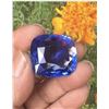 Image 1 : Natural Cornflower Blue Sapphire 126.86 Cts - Untreated